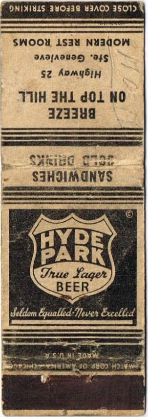 Hyde Park True Lager Beer