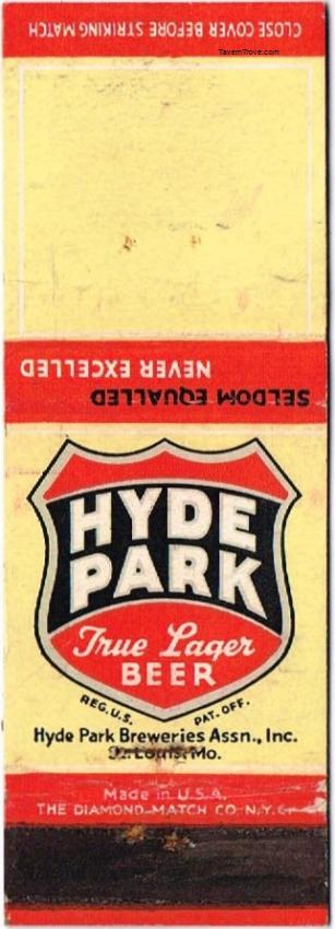Hyde Park True Lager Beer