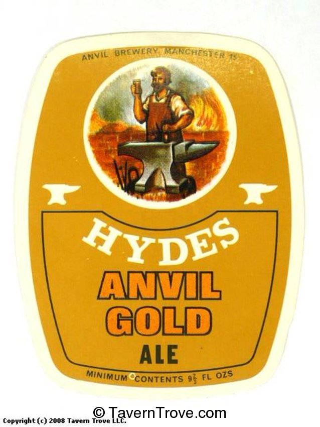 Hydes Anvil Gold Ale