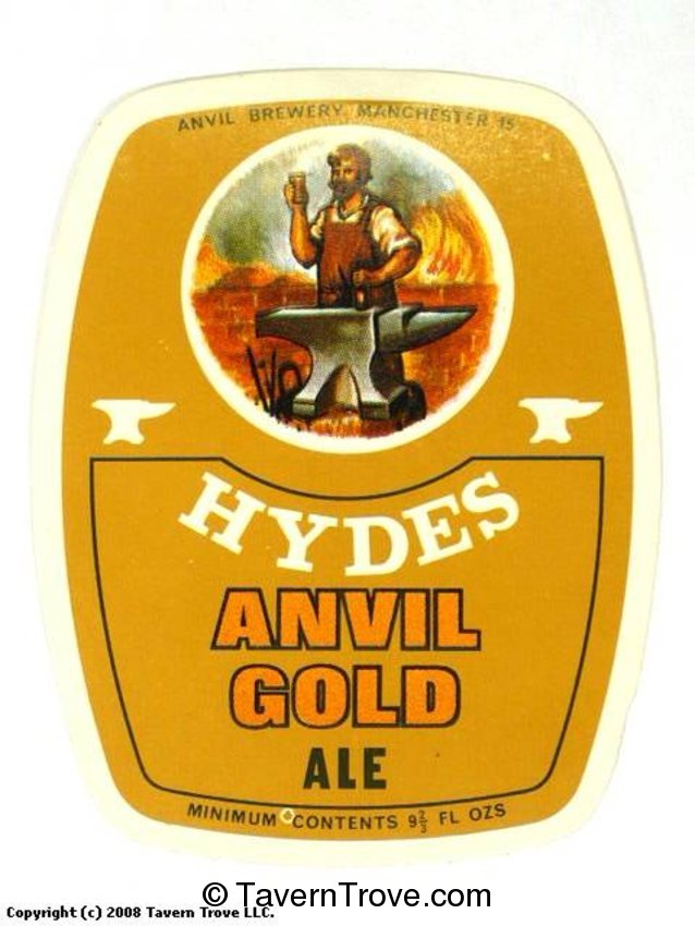 Hydes Anvil Gold Ale