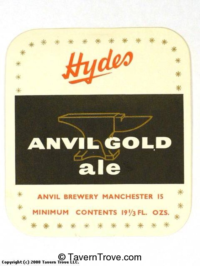 Hydes Anvil Gold Ale