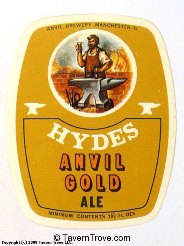 Hydes Anvil Gold Ale