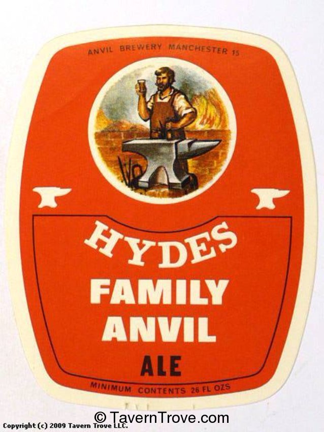 Hydes Family Anvil Ale