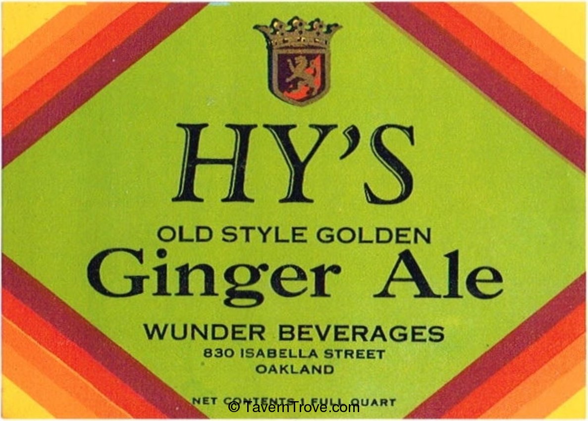 Hy's Ginger Ale