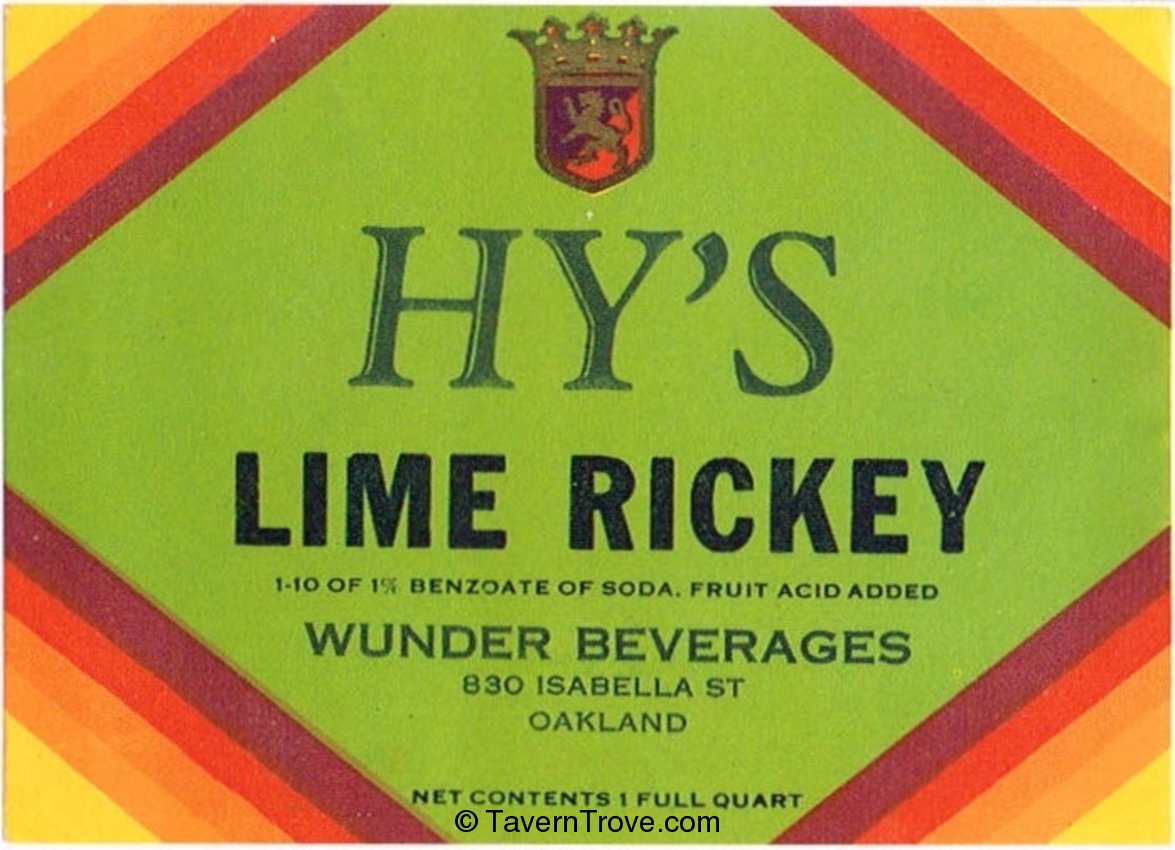 Hy's Lime Rickey