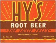 Hy's Root Beer