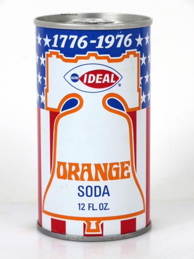 Ideal Bicentennial Orange Soda Philadelphia Pennsylvania