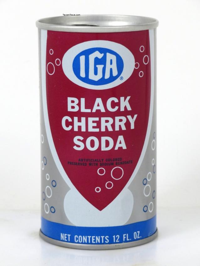 IGA Black Cherry Soda (V1) Chicago Illinois
