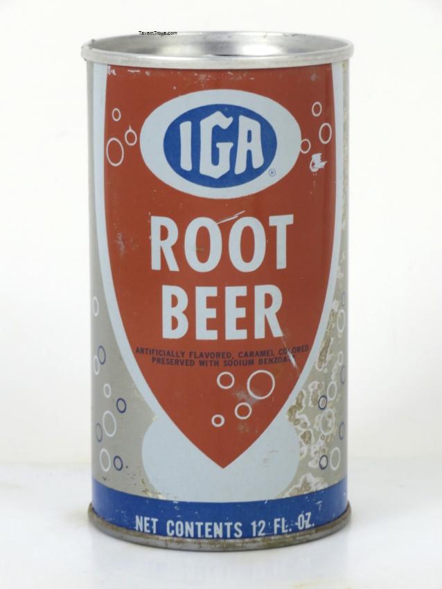 IGA Root Beer (narrow seam) Chicago Illinois