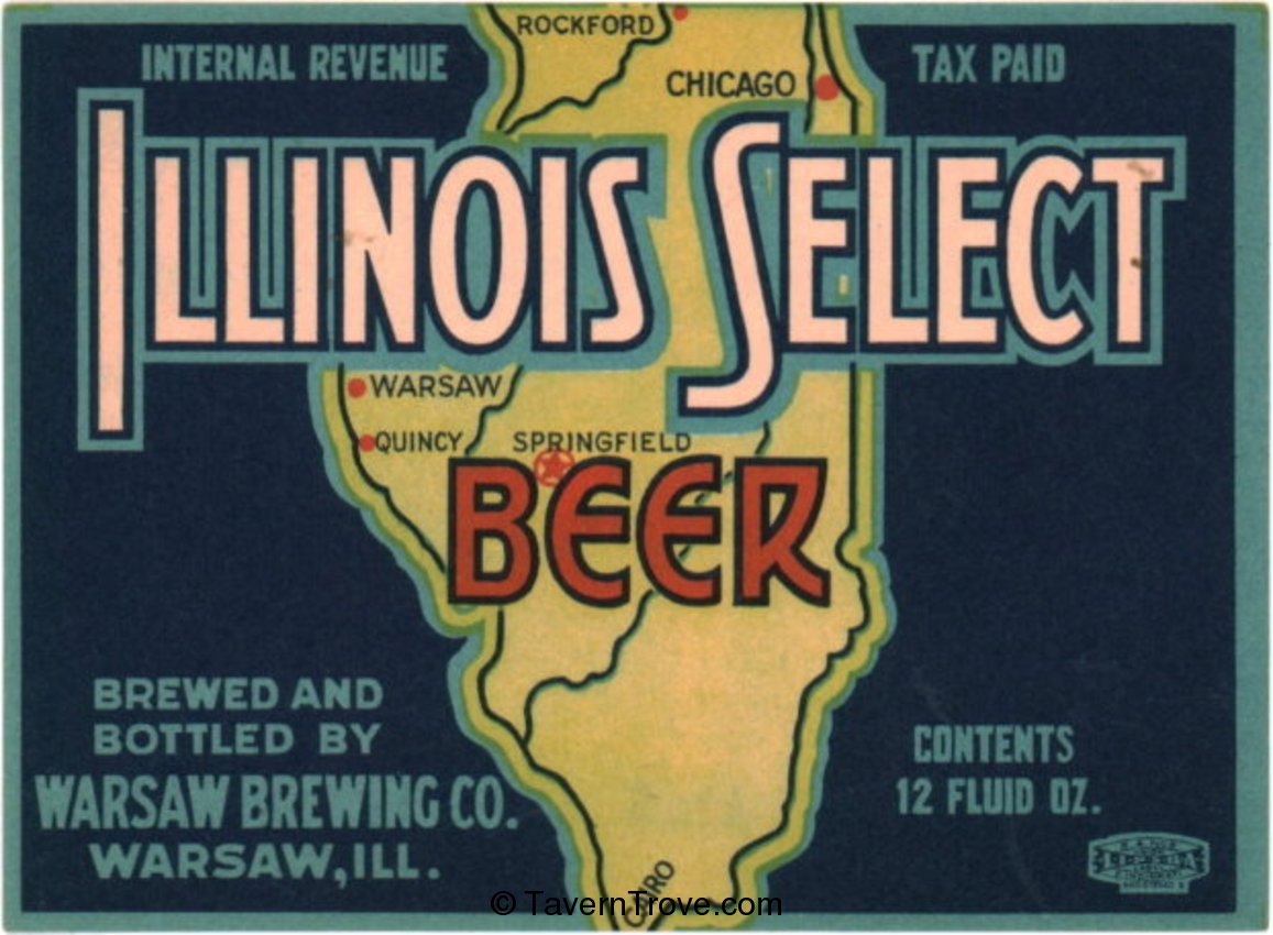 Illinois Select Beer