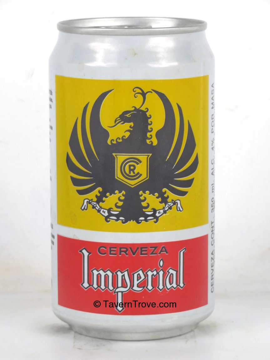 Item 100816 1994 Imperial 350ml Beer Can Costa Rica Tab Top Can
