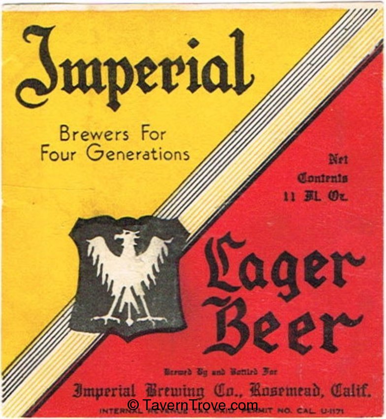 Imperial Lager Beer