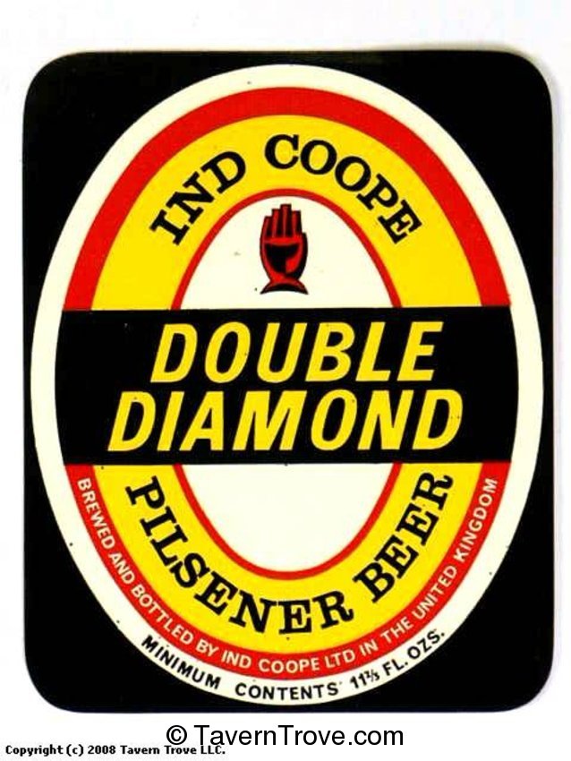 Ind Coope Double Diamond Pilsener Beer