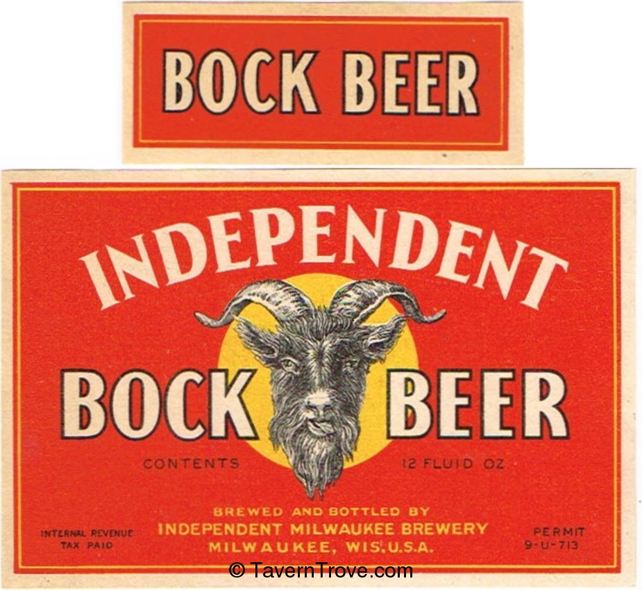 Independent Bock Beer