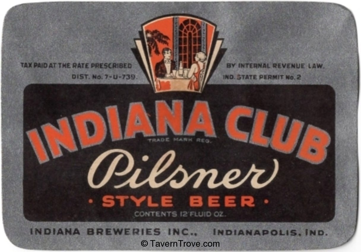 Indiana Club Beer