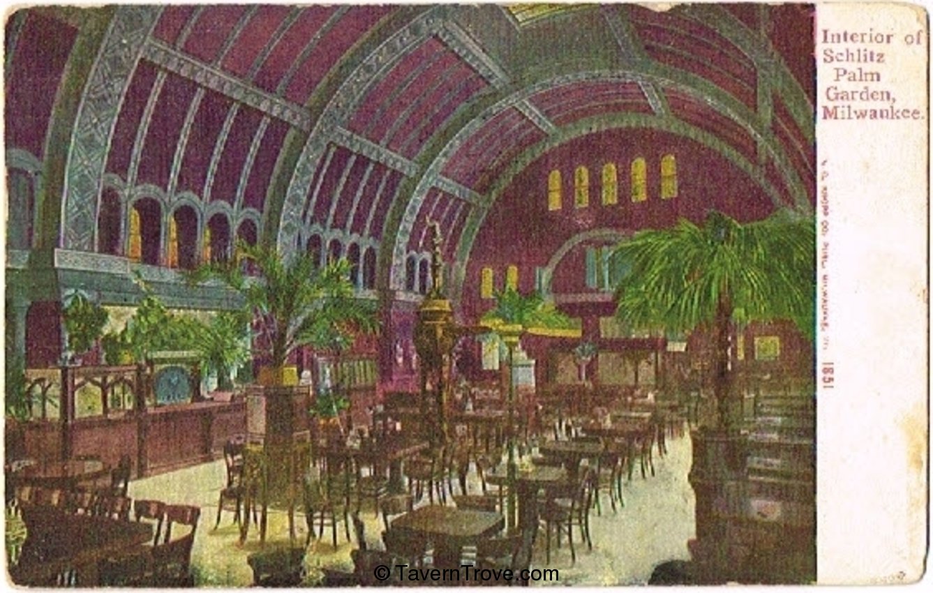 Schlitz Palm Garden Interior