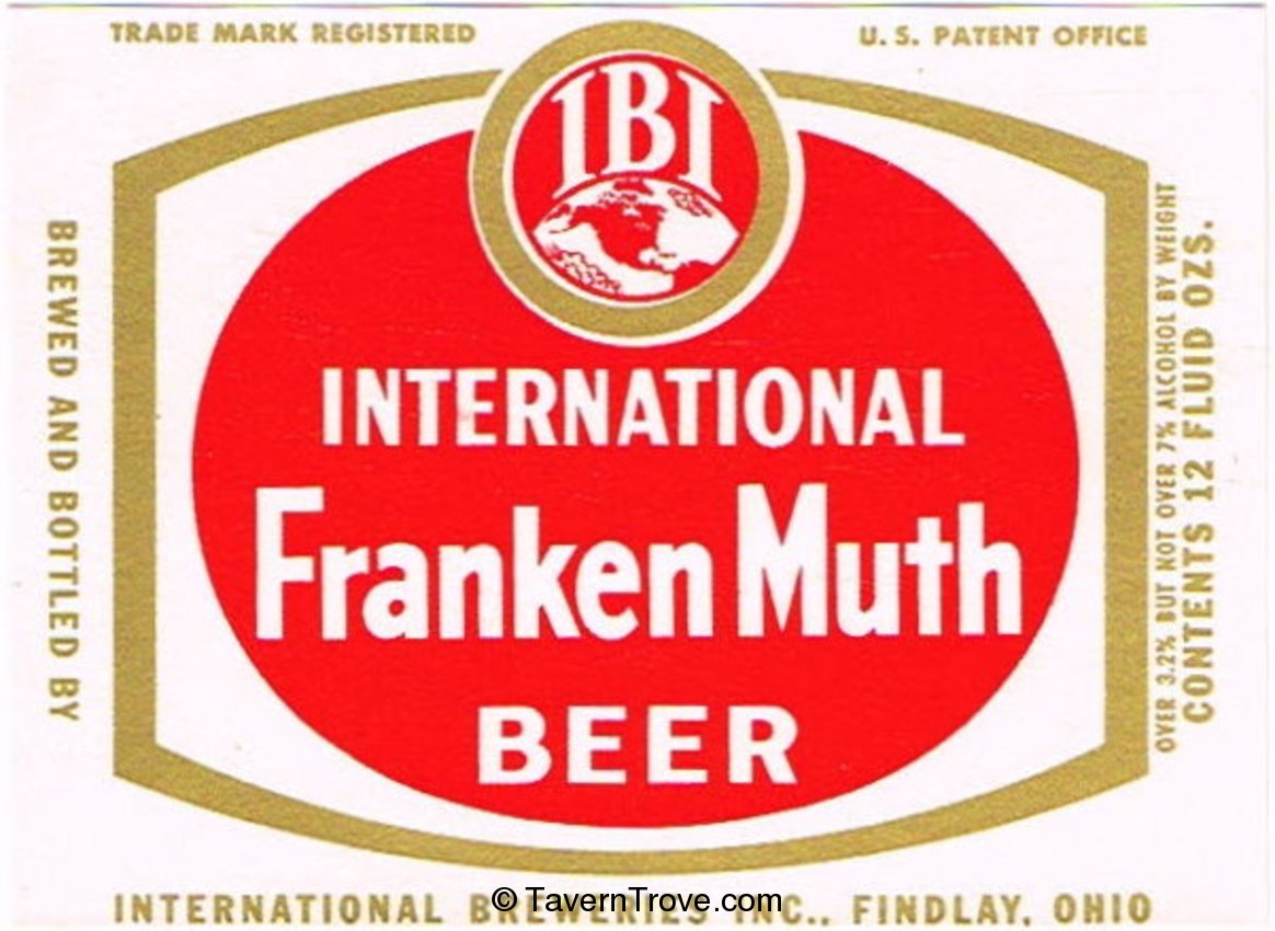 International Franken Muth Beer