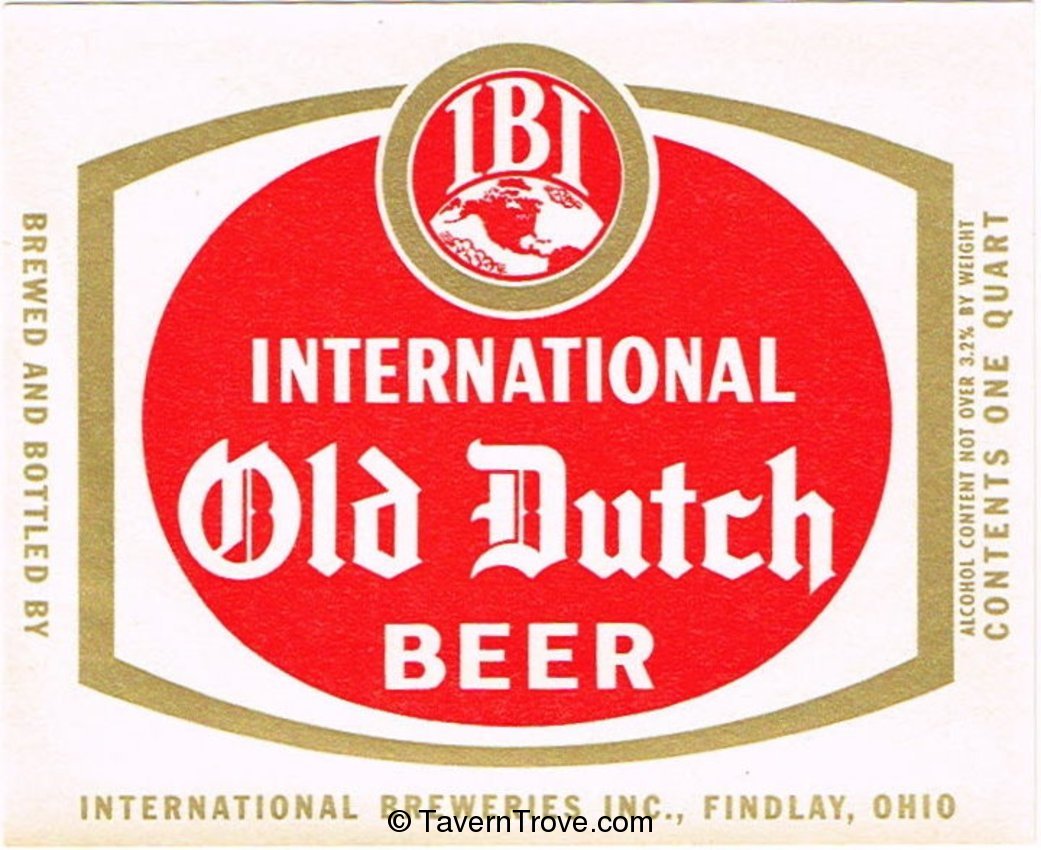 International Old Dutch Beer