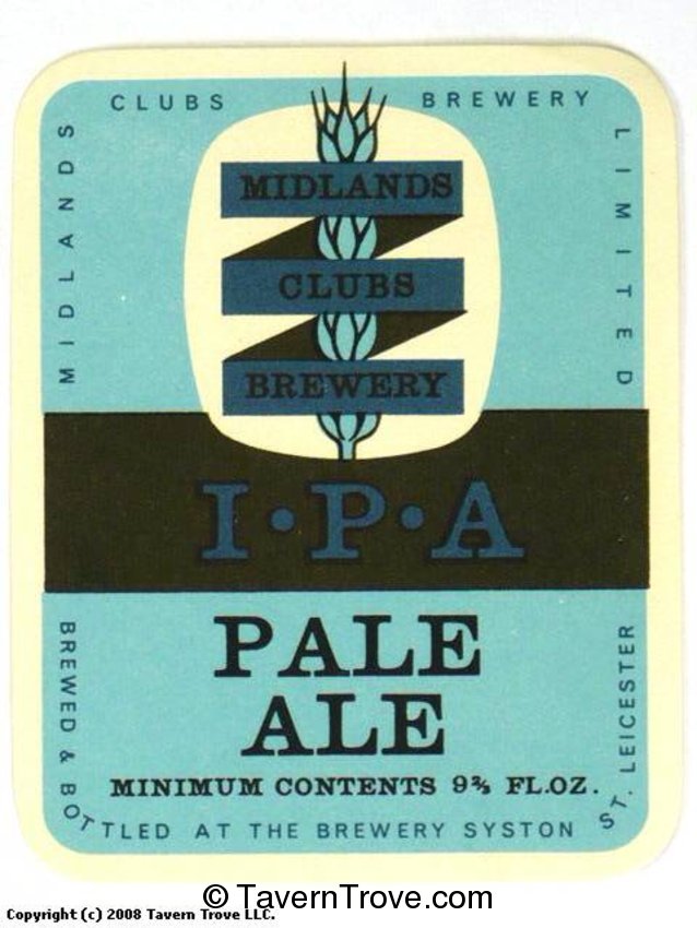I.P.A. Pale Ale
