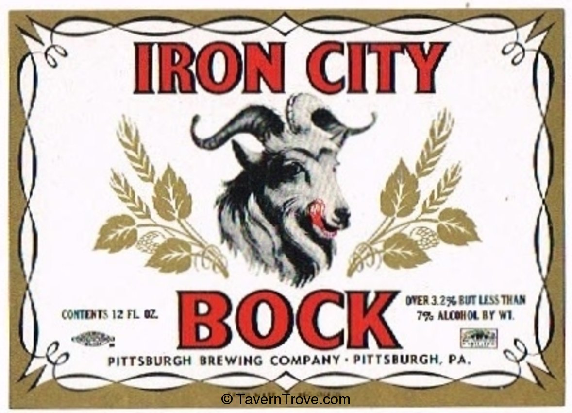 Iron City Bock Beer
