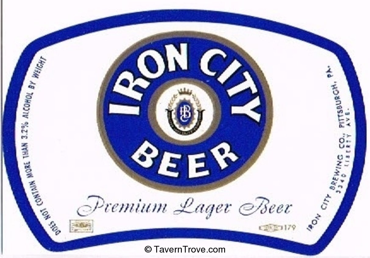 Iron City Lager Beer