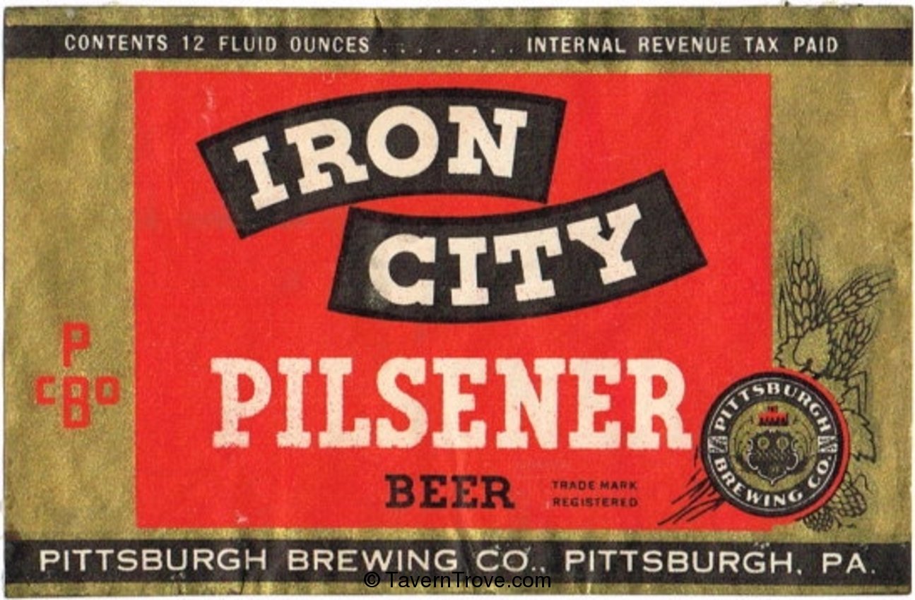 Iron City Pilsener Beer