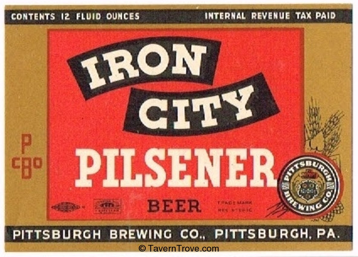 Iron City Pilsener Beer