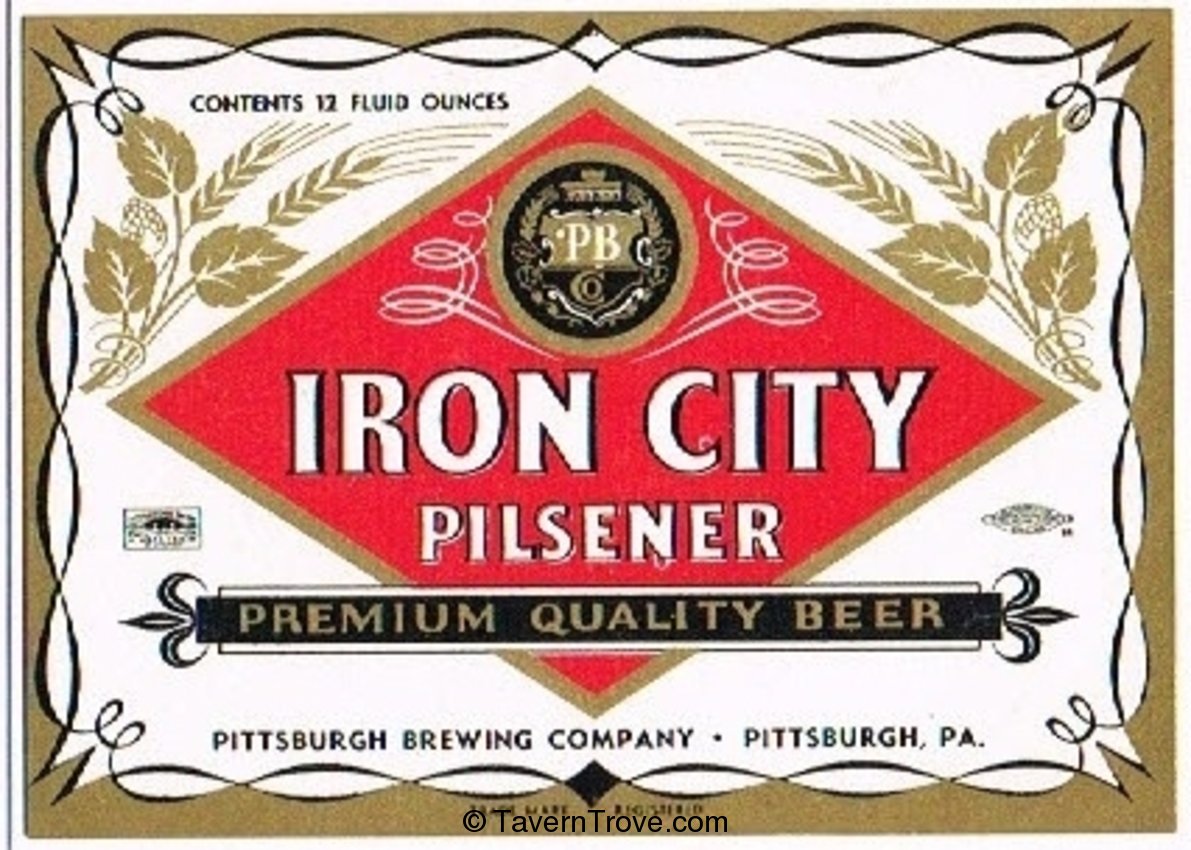 Iron City Pilsener Beer