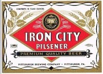 Iron City Pilsener Beer