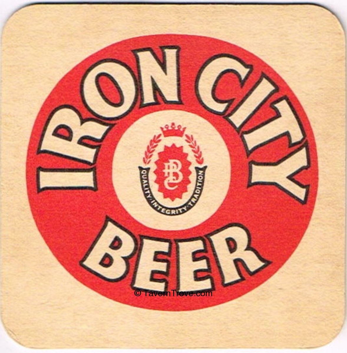 Item 90690 1973 Iron City Beer Coaster PAPIT15