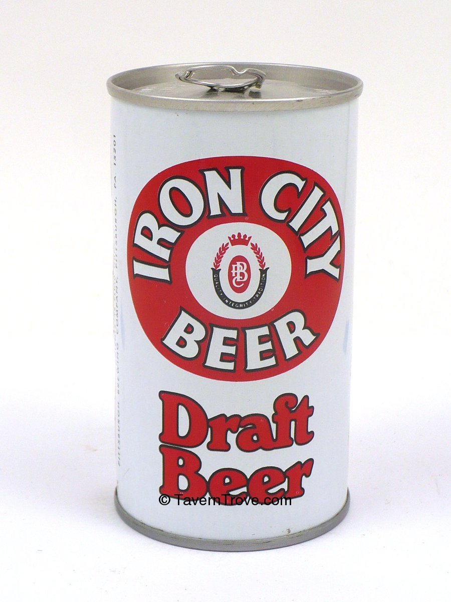 Item 3688 1974 Iron City Draft Beer Tab Top Can T8128
