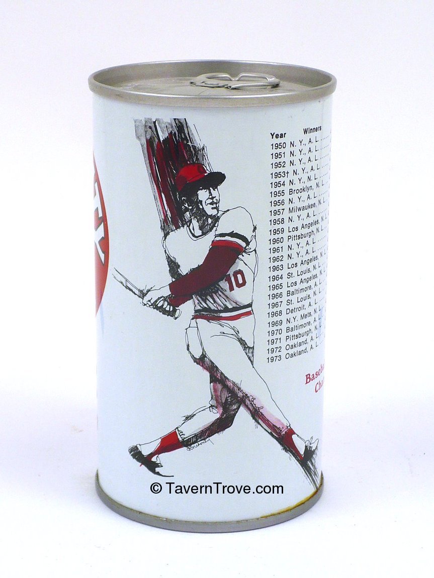 Item 3690 1974 Iron City Draft Beer Baseball World Championships Tab