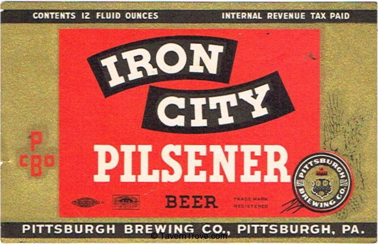 Iron City Pilsener Beer