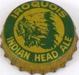 Iroquois Indian Head Ale (gold)