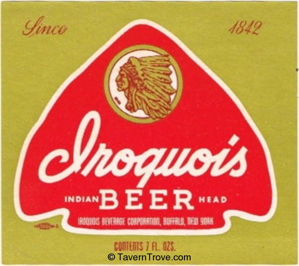 Iroquois Indian Head Beer