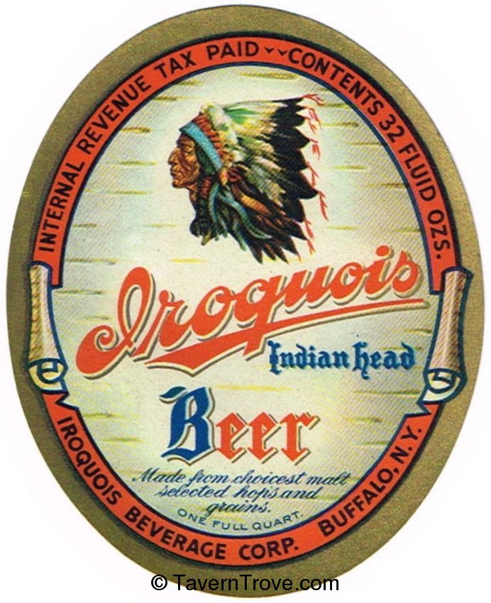 Iroquois Indian Head Beer