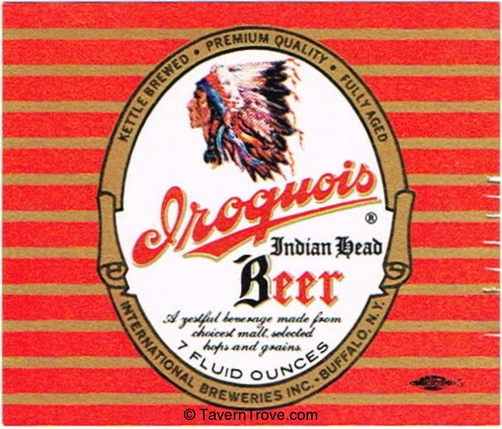 Iroquois Indian Head Beer