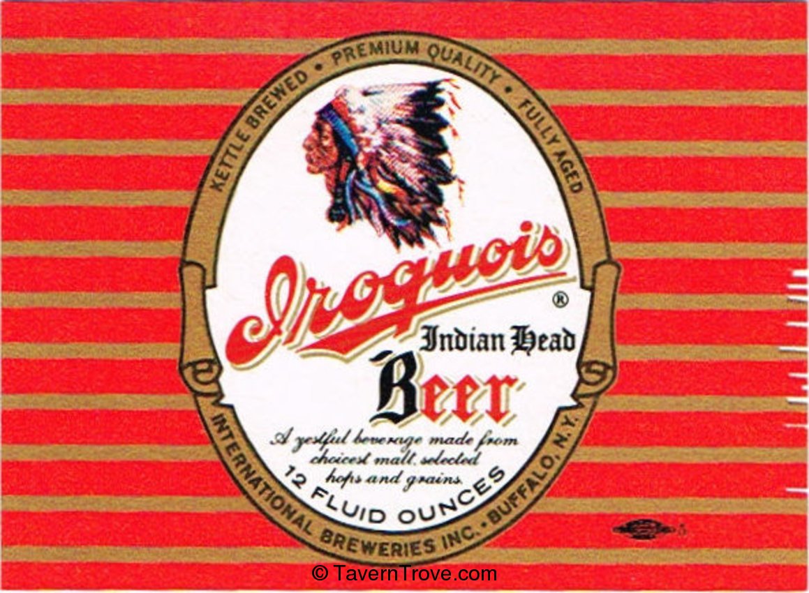Iroquois Indian Head Beer