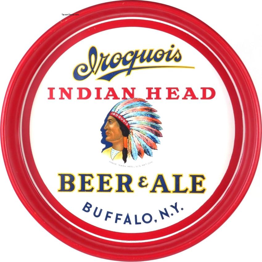 Iroquois Indian Head Beer & Ale (NY & Chgo)