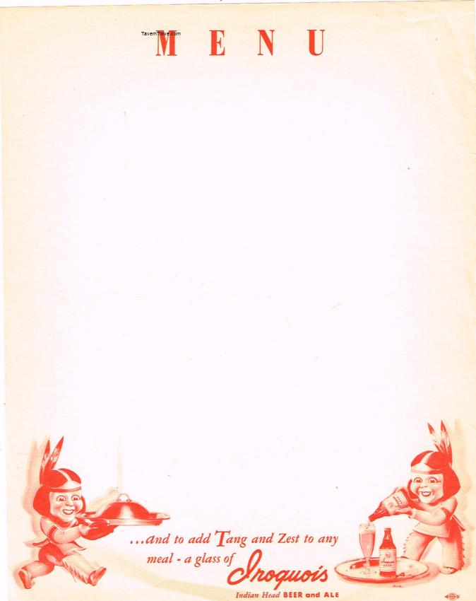 Iroquois Indian Head Beer and Ale