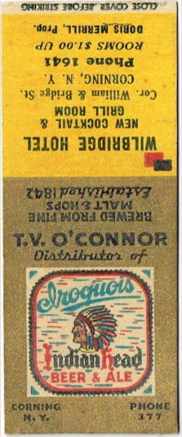 Iroquois Indianhead Beer/Ale