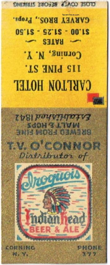 Iroquois Indianhead Beer/Ale