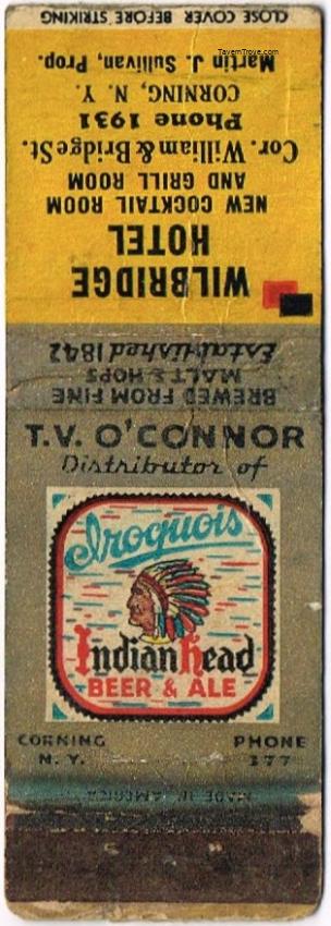 Iroquois Indianhead Beer/Ale