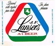 J. F. Lanser's A-1 Beer