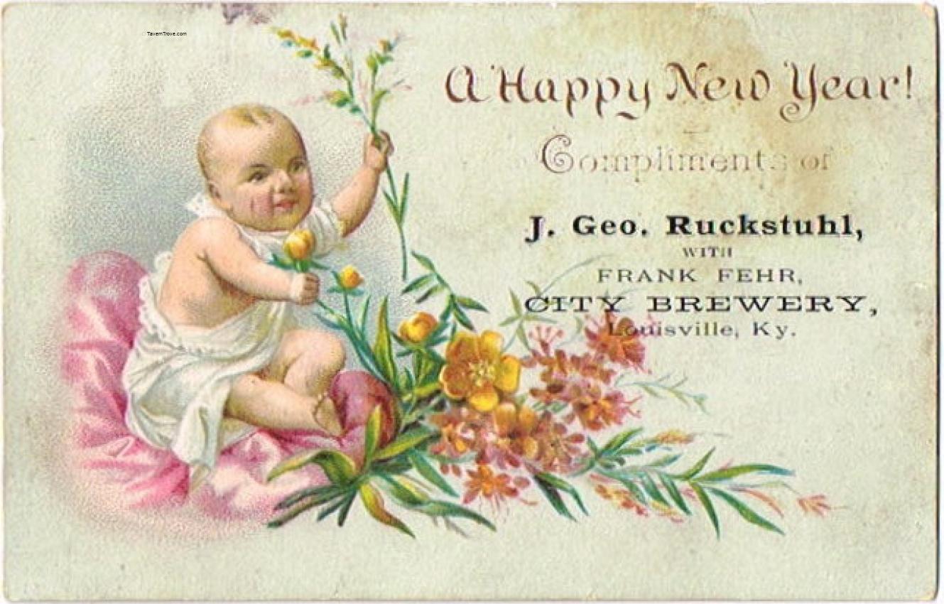 Fehr's City Brewery Agent J. Geo. Ruckstahl