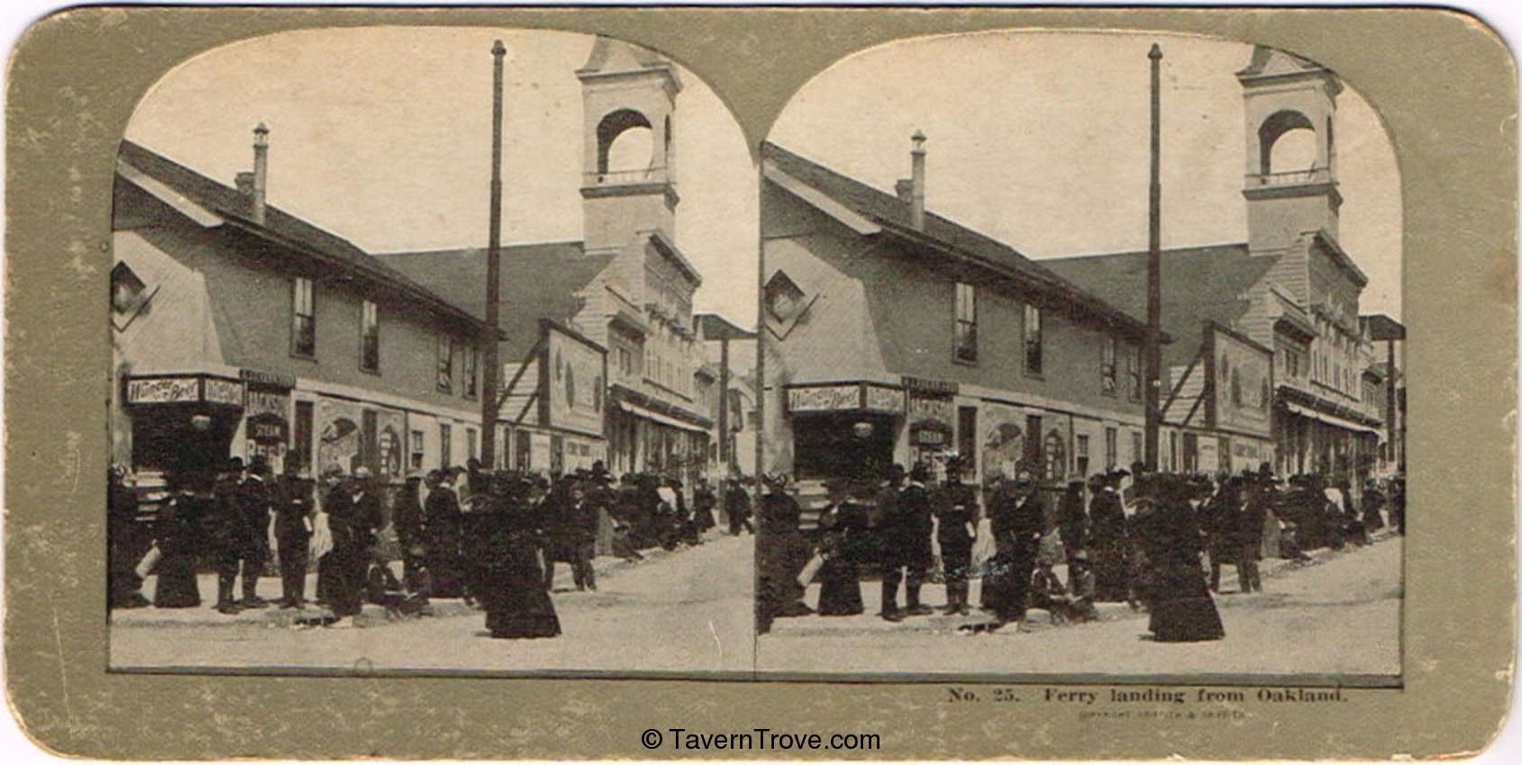 Jackson Steam Beer/Wunder Beer Stereoview