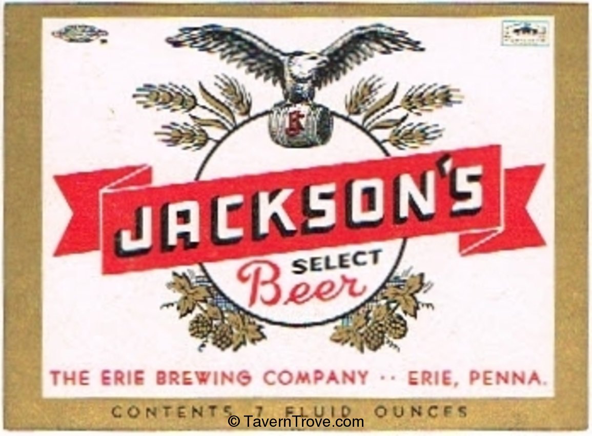 Jackson's Select Beer