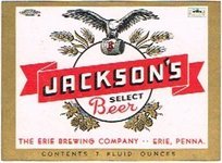 Jackson's Select Beer