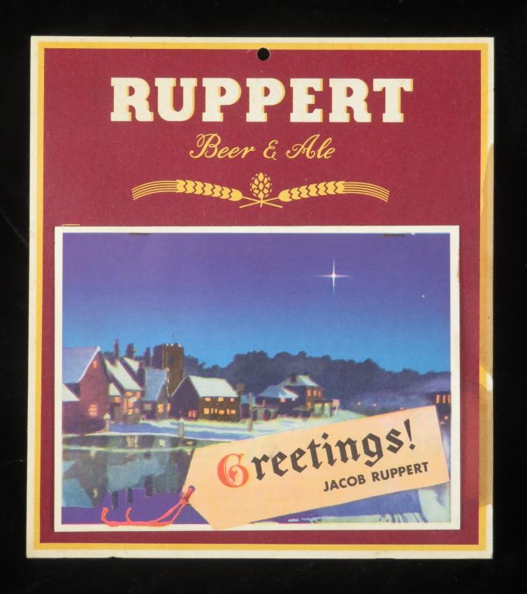 Jacob Ruppert 1949 Calendar