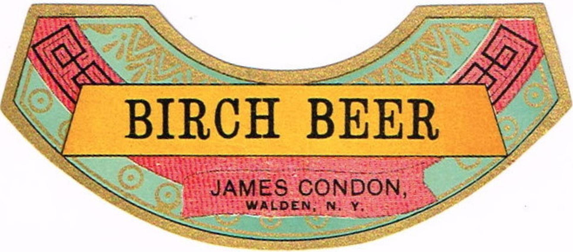 James Condon Birch Beer Walden New York